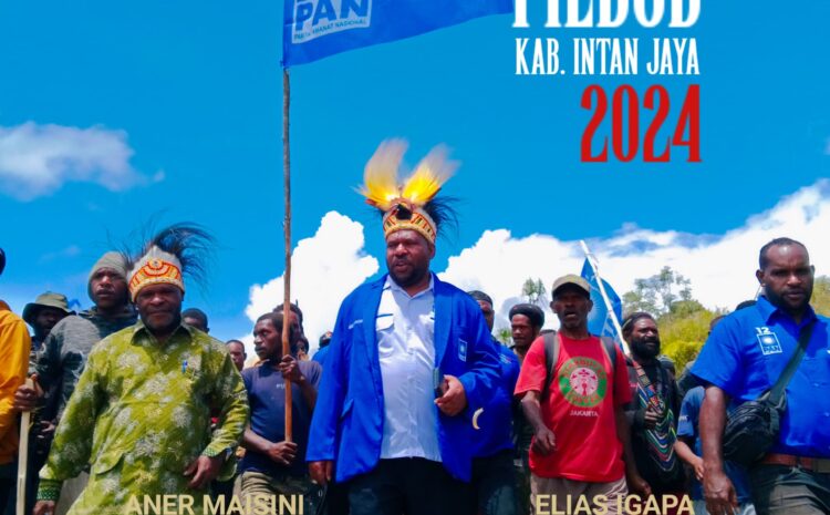  PAN Optimis Menangkan Aner Maisini dan Elias Igapa di Pilbup Intan Jaya 2024