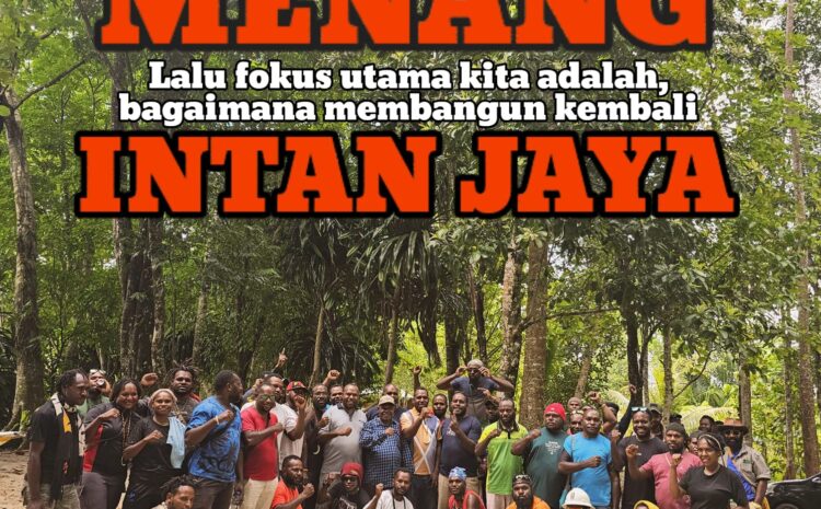  Anak Muda Intelektual Intan Jaya Ambil Peran Kunci dalam Pemenangan AM-EI di Pilkada 2024 Kab. Intan Jaya.